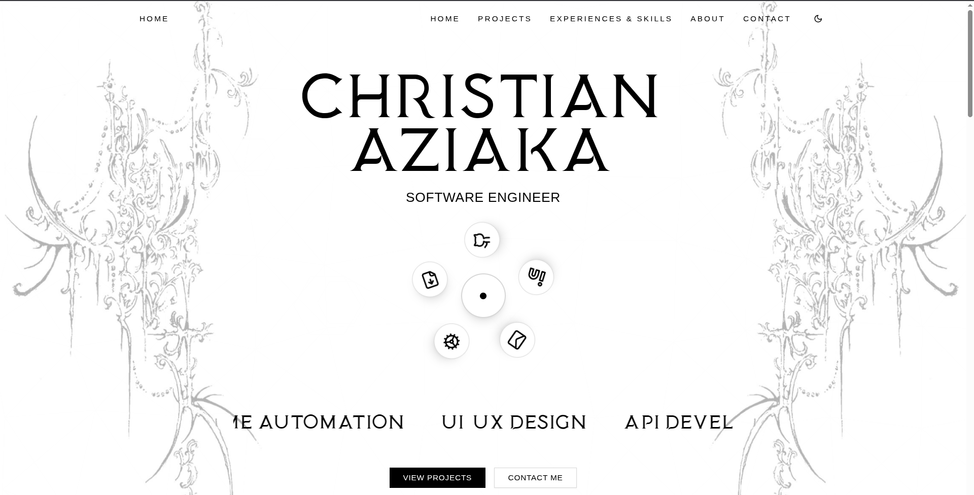 Portfolio Website image 1