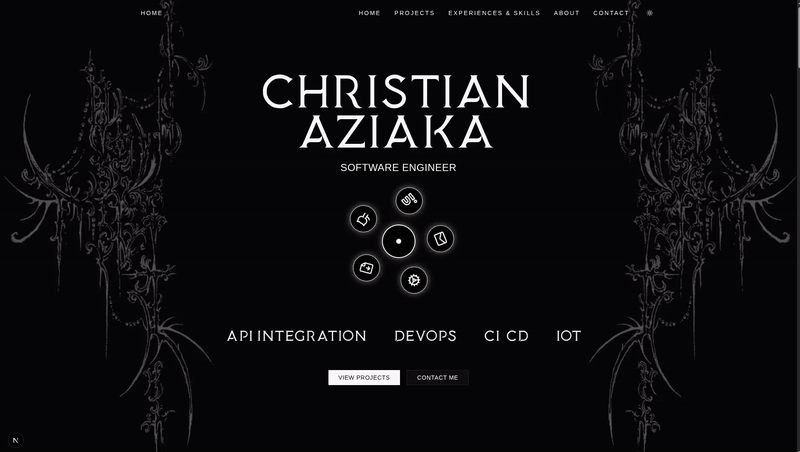 Portfolio Website image 1